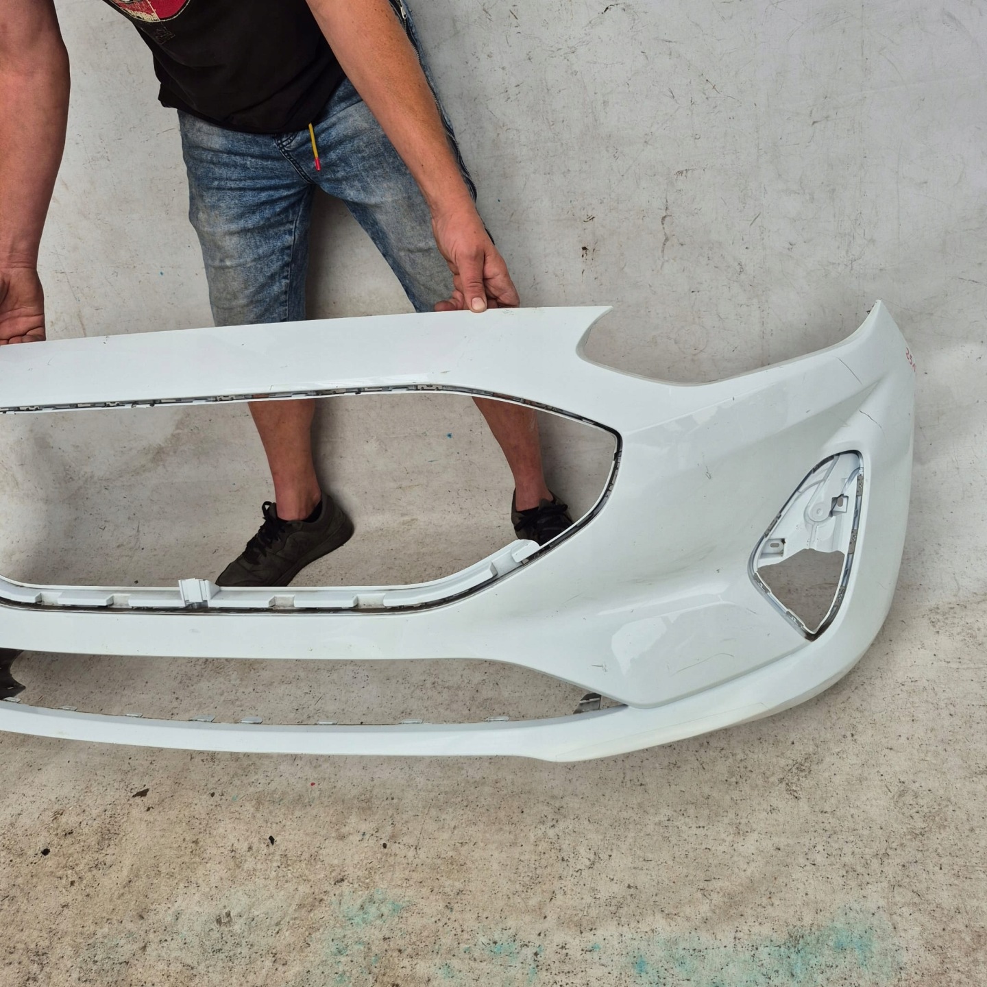 FORD FIESTA MK8 LIFT 21- bumper front front without DZIUR N1BB-17757-A
