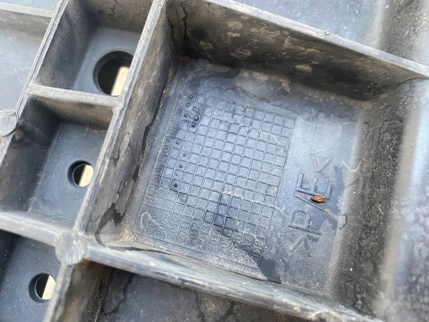 CITROEN C3 2 II DS3 08- abdeckung Blende Abdeckung der Stoßstange vorne 9683447280