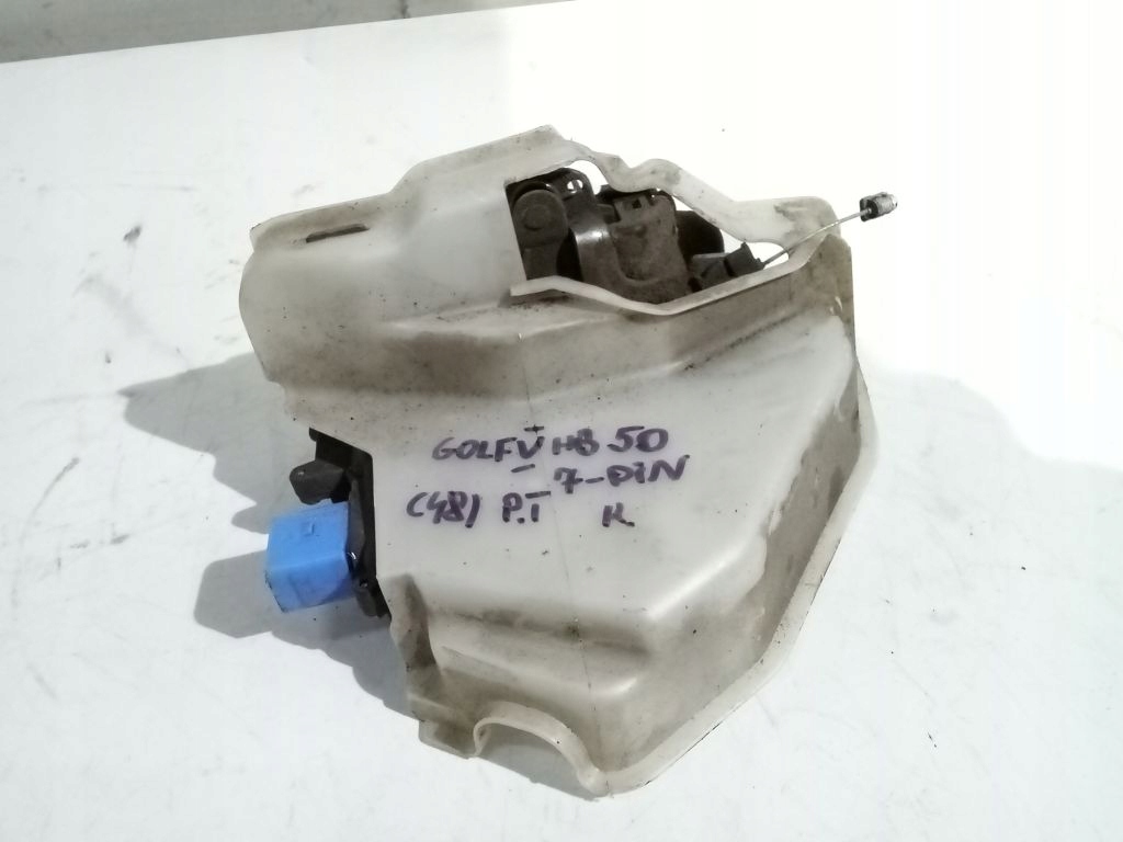 VW Golf V 5 lock right rear part 7 PIN