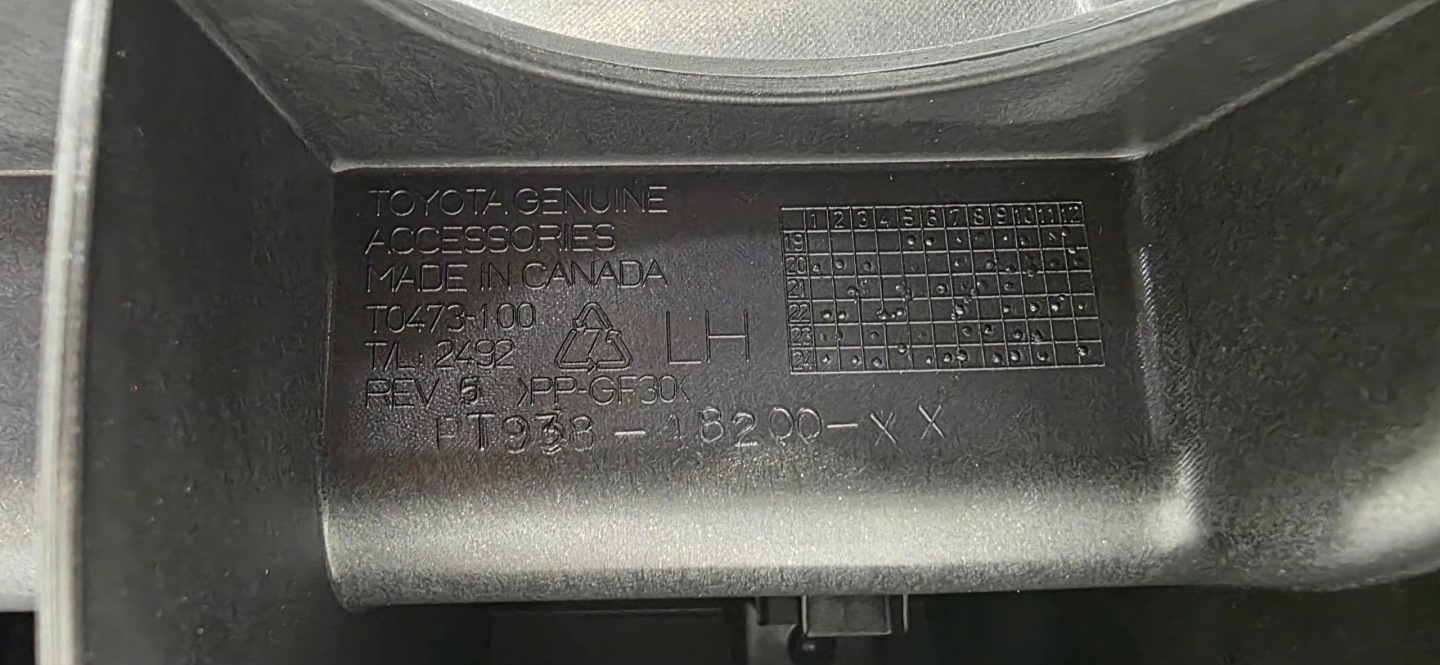 moulding threshold threshold STOPIEN right TOYOTA HIGHLANDER IV 19- new PT938-48200