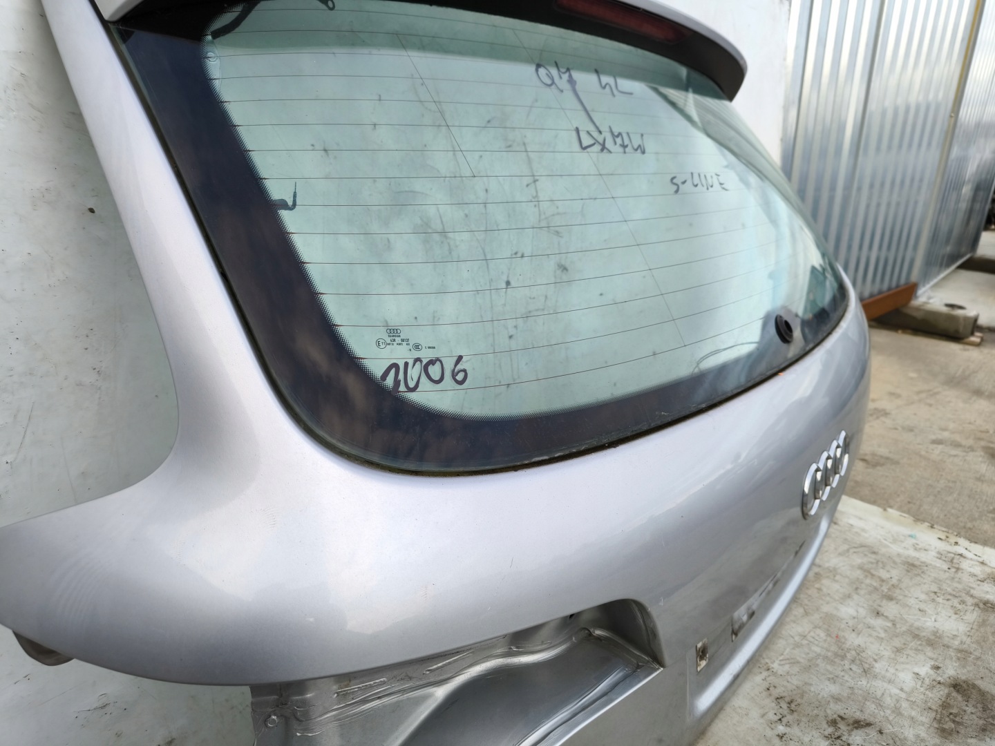 boot doors rear part AUDI Q7 4L S LINE LY7W *