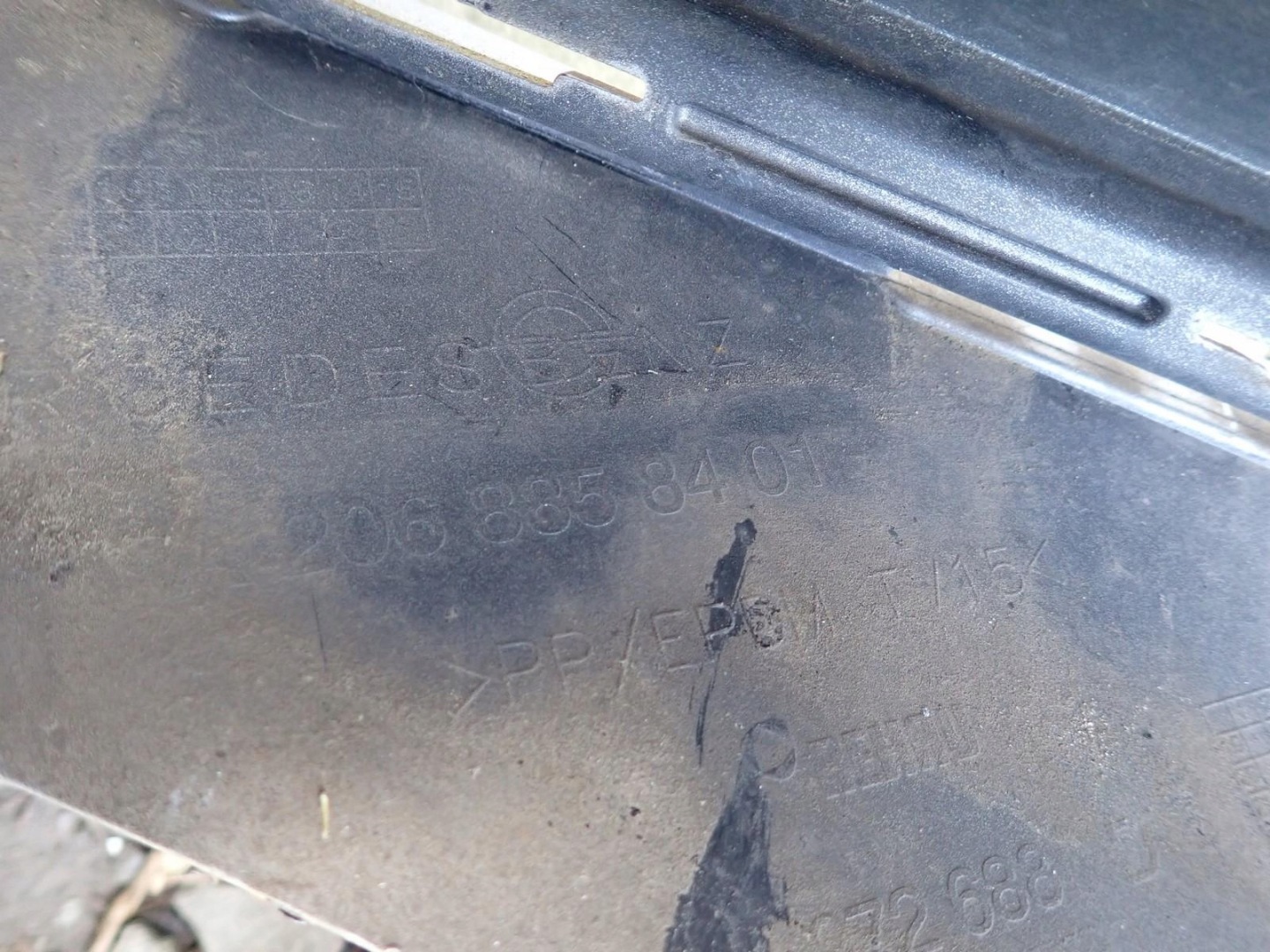 bumper front front MERCEDES C KLASA 206 AMG 2021- A2068858401
