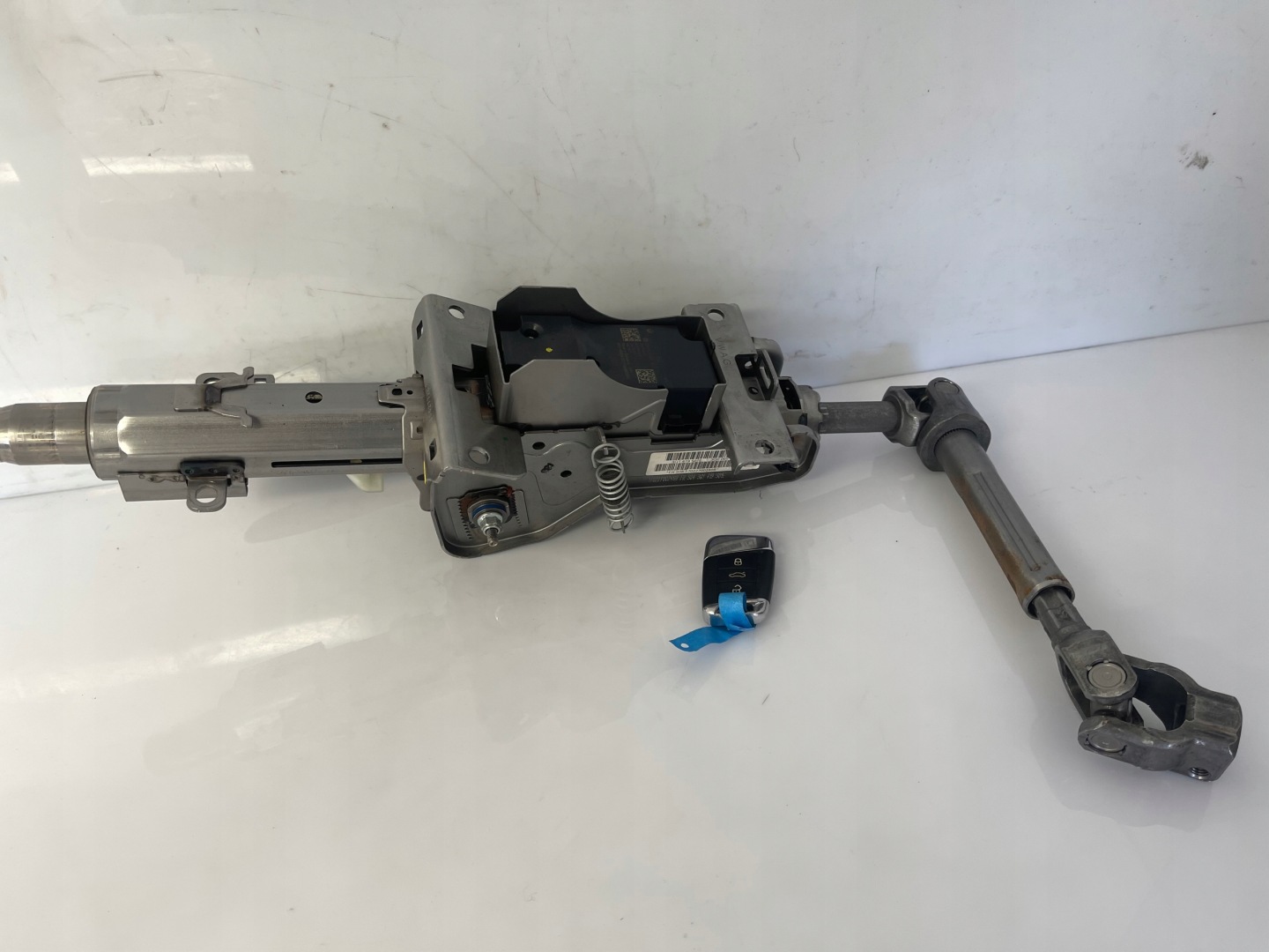 VW PASSAT B8 steering rod steering wheel, blocking + key 3Q1419501E 3Q0905861