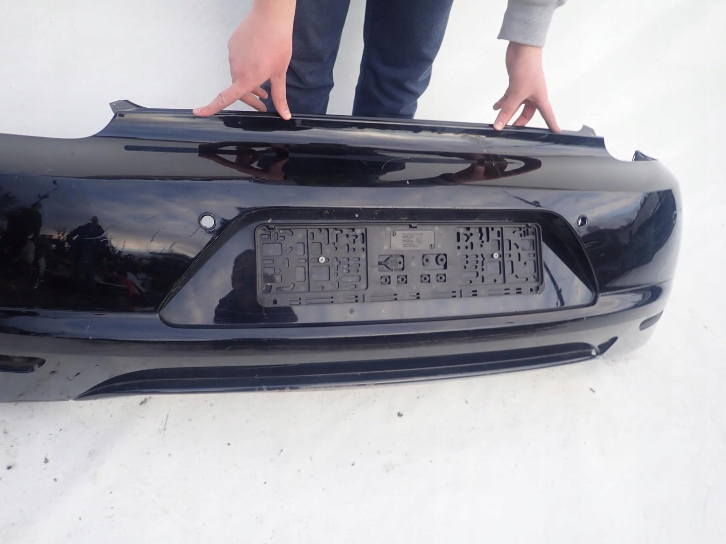 VW SCIROCCO III 3 08-14 bumper rear part rear PDC
