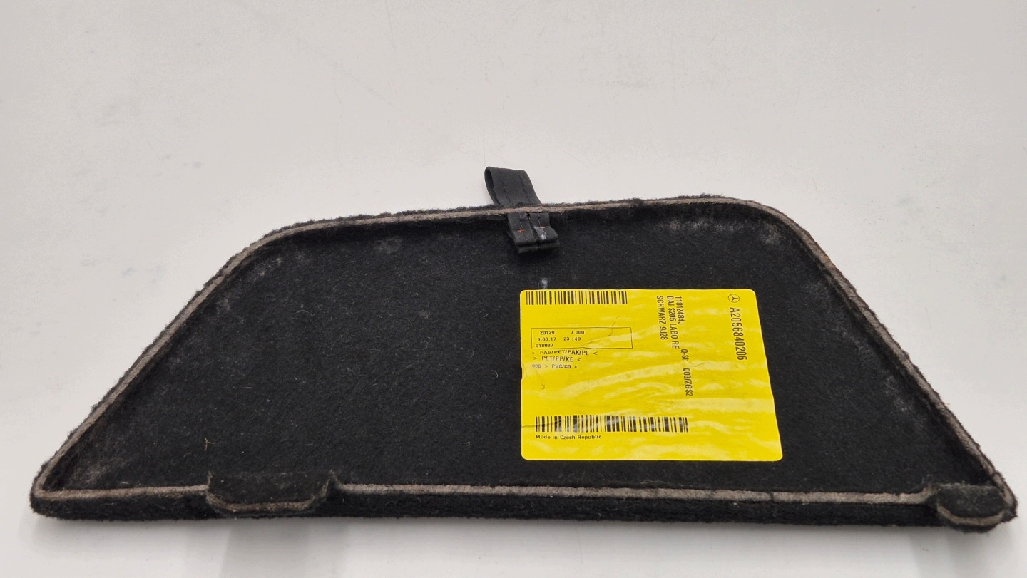 cover spoiler boot right MERCEDES W205 A2056840206