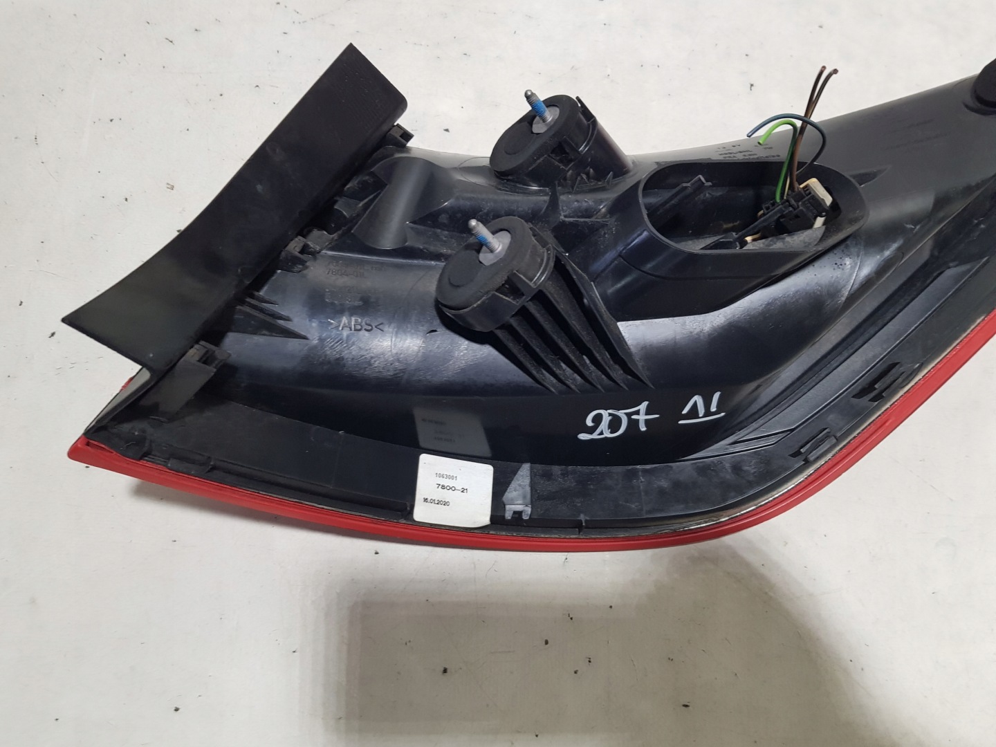 MERCEDES E COUPE CABRIO W207 C207 light left rear part rear left LED