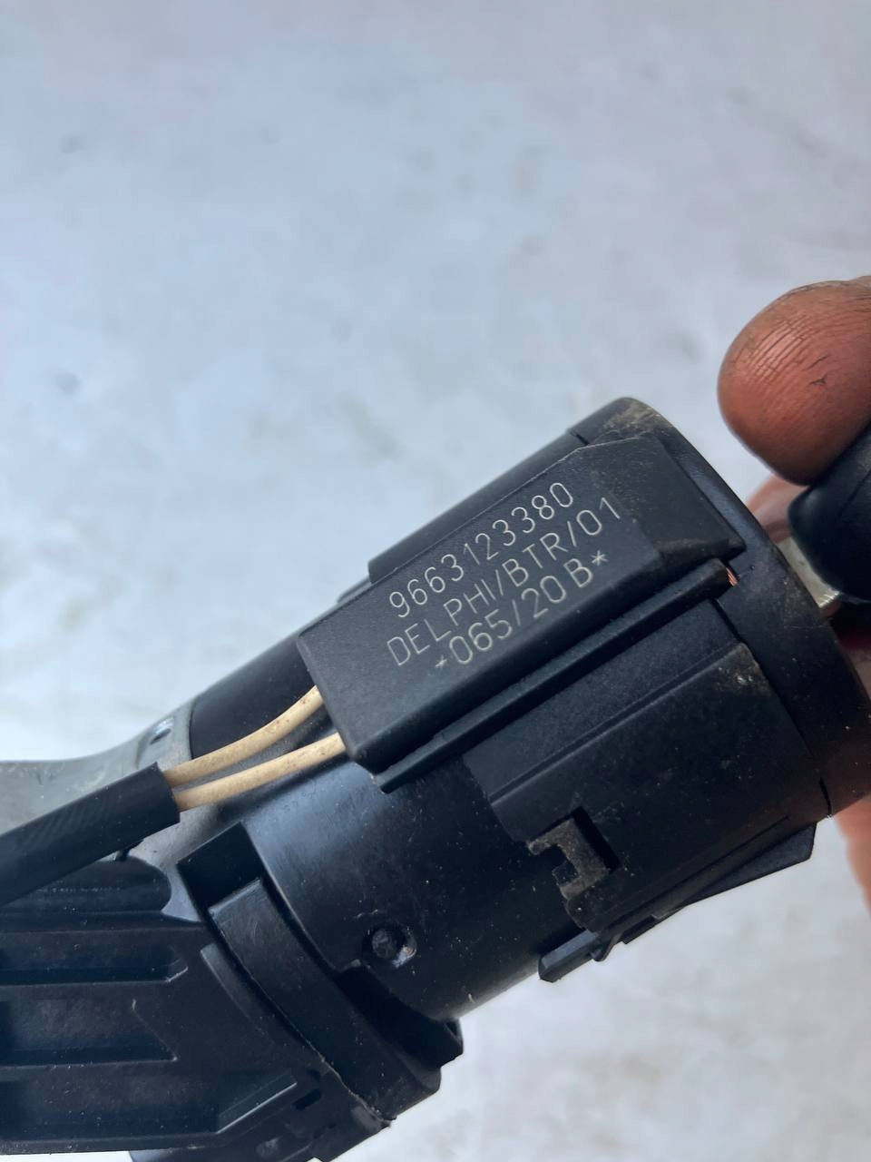 ignition key CITROEN C3 III 9663123380 36454600