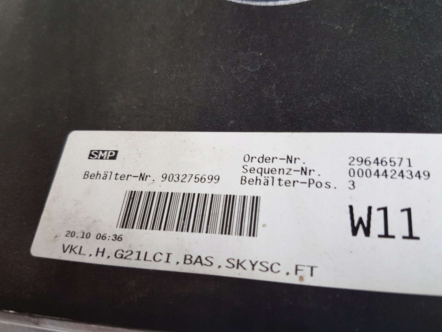 Stoßstange hinten BMW SERIA 3 G21 LCI