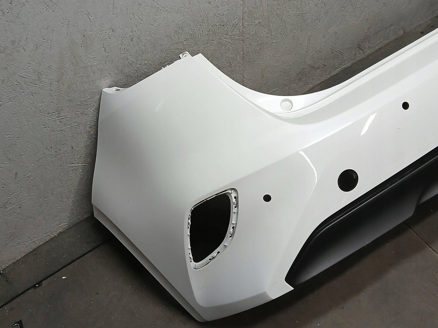 bumper rear part KIA CEED III 3 LIFT HB 21