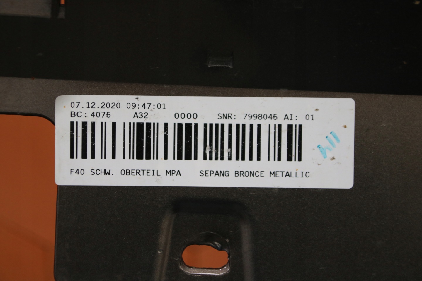 BMW F40 m-packet moulding cap threshold left A32