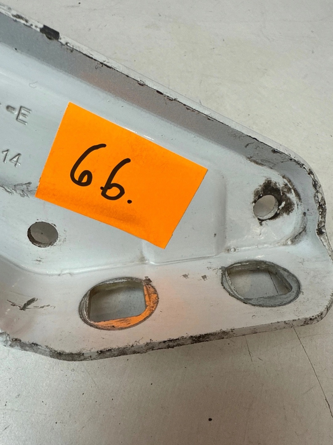 console roll upper door of the sliding rear part left Renault Kangoo II