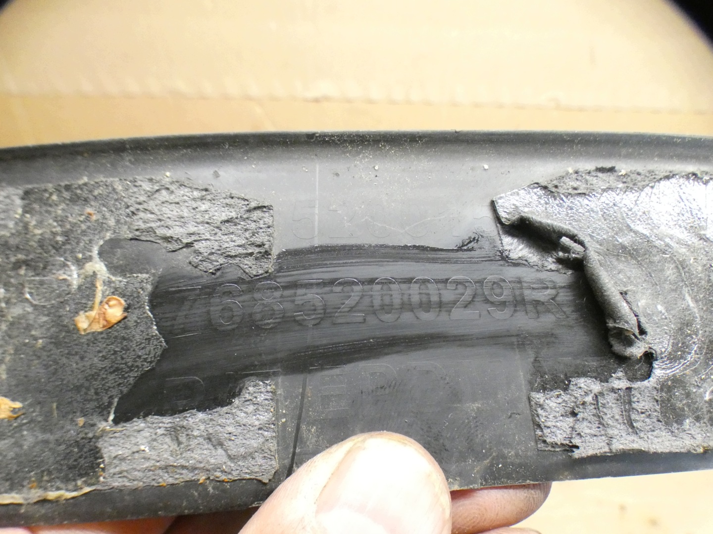 moulding threshold side Renault Megane III 768520029R 68520029R