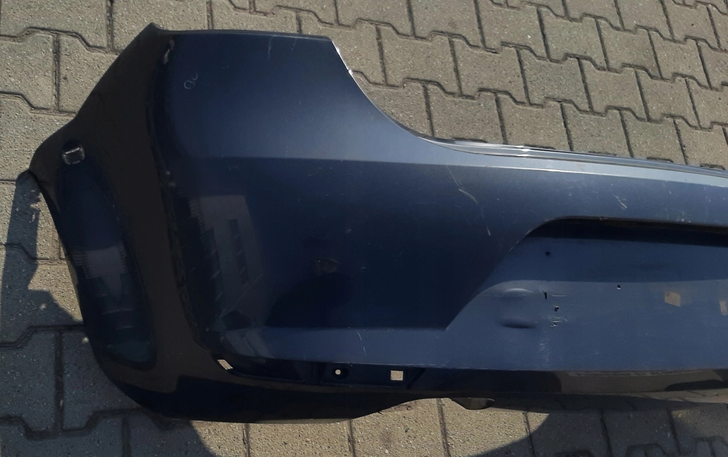 SEAT LEON II 1P HATCHBACK 05- bumper rear part OE 1P0807421