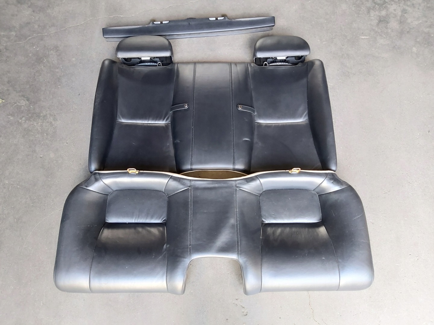 Sitz heck hinten schwarze LEXUS SC II