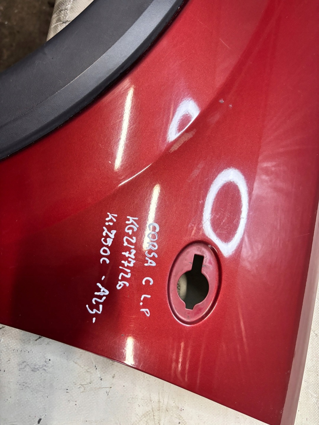 parafango sinistra OPEL CORSA C K: Z50C