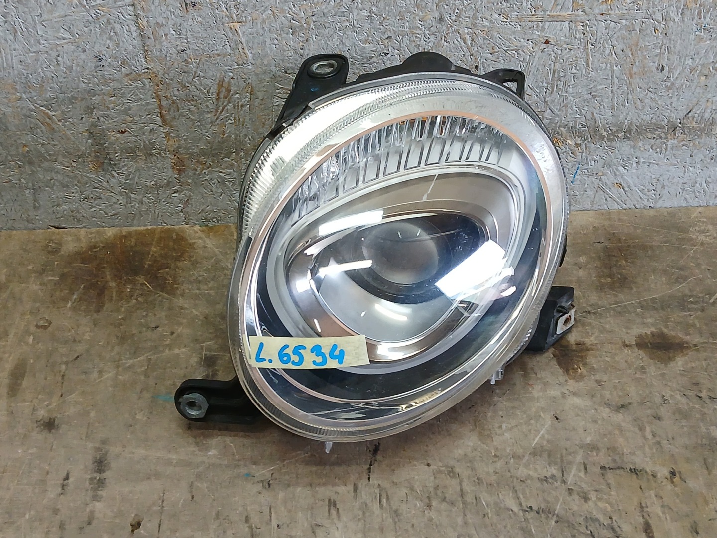 light front left FIAT 500 and 1 LIFT lens