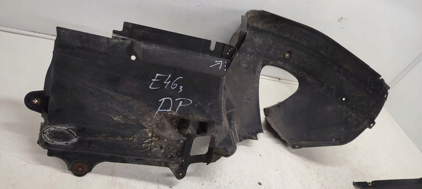 podblatník predok predné pravé BMW E46 m-packet