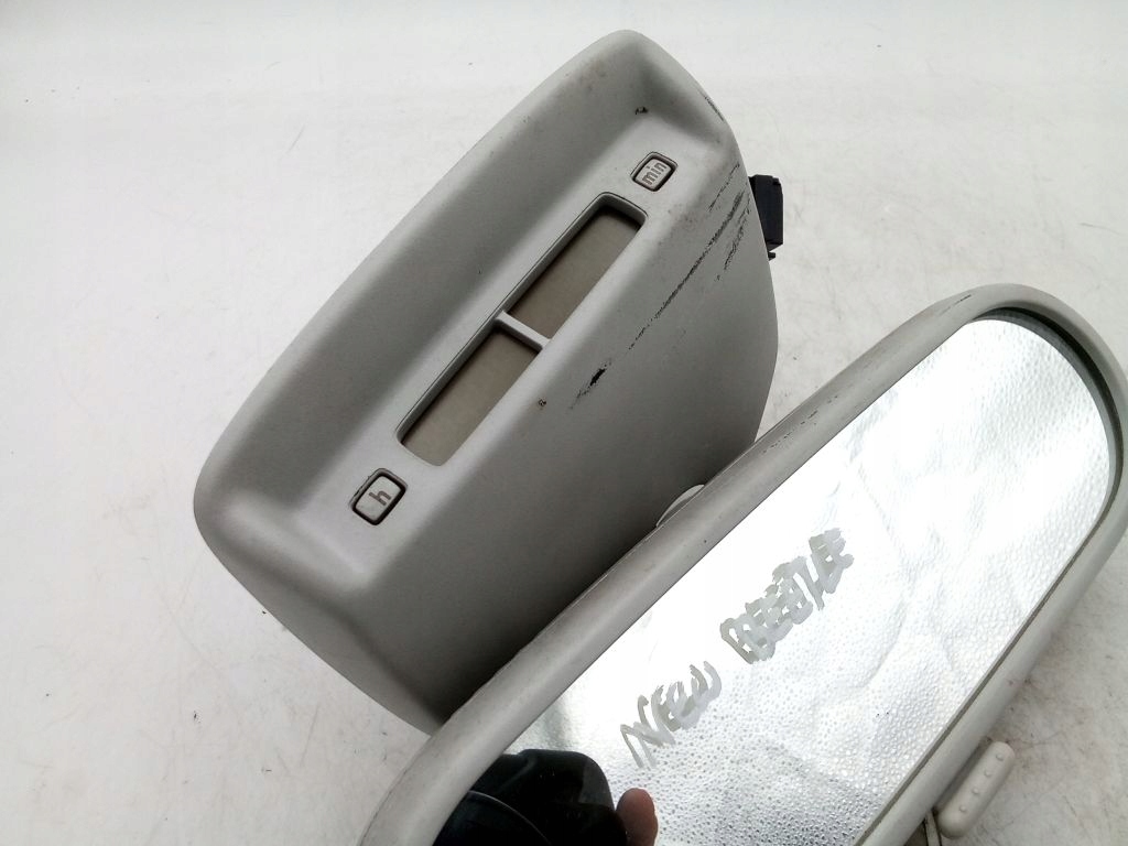 VW New Beetle mirror inner light clock display
