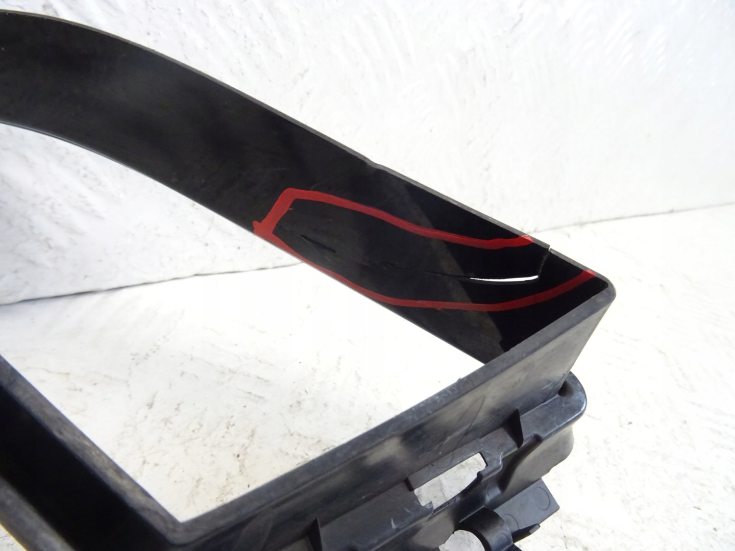 grid of a bumper front front central BMW 5 G30 G31 m-packet LCI