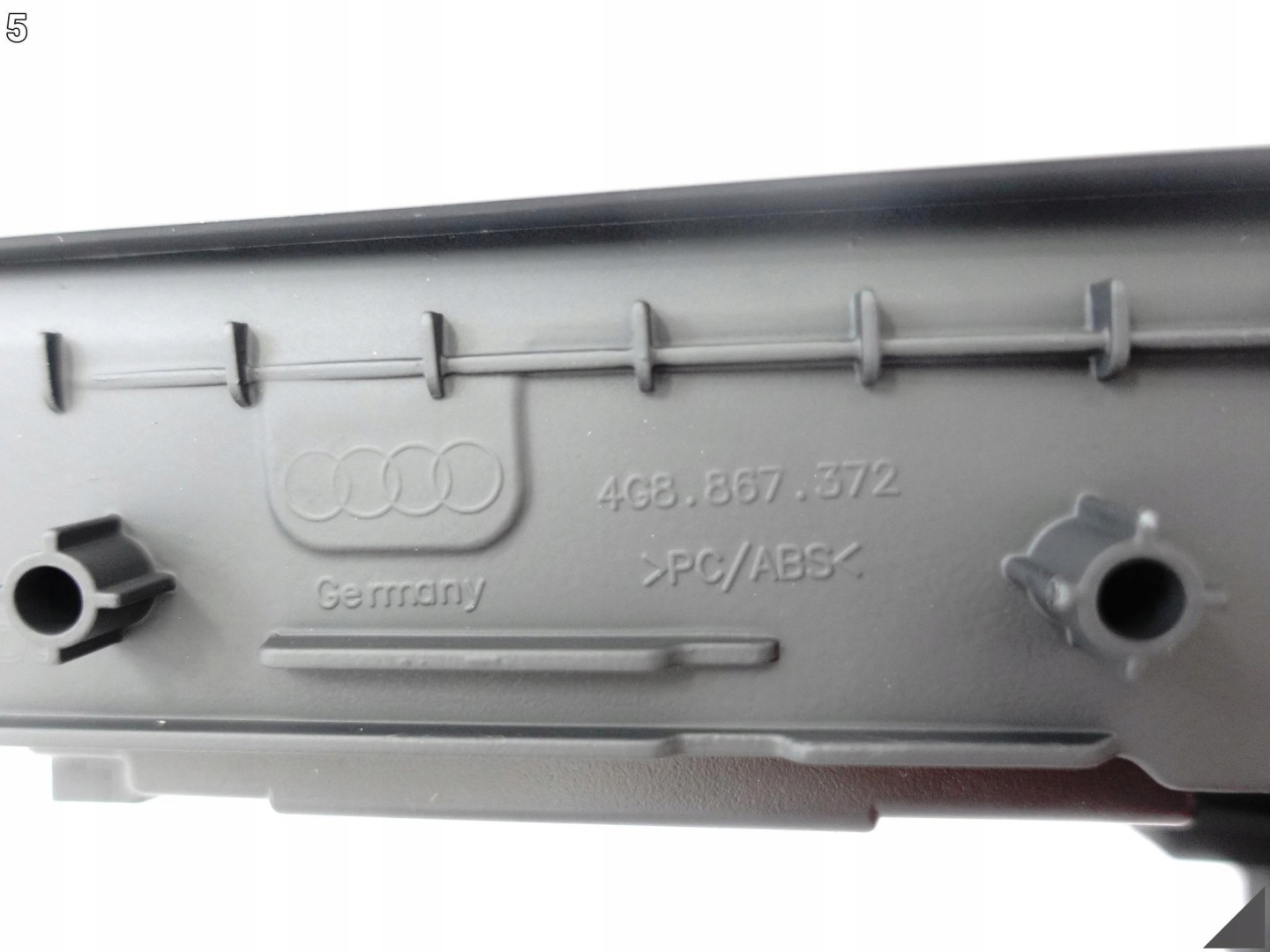 AUDI RS7 S7 A7 4G8 C7 POIGNÉE PORTIÈRE PRAWYCH ARRIÈRE COMMANDES CENDRIER