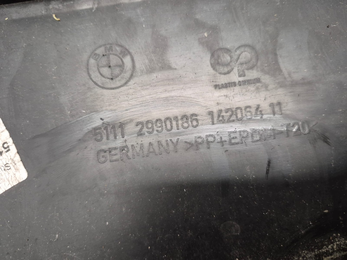 BMW X1 E84 X-LINE 09- bumper front front SPR PDC 2990186