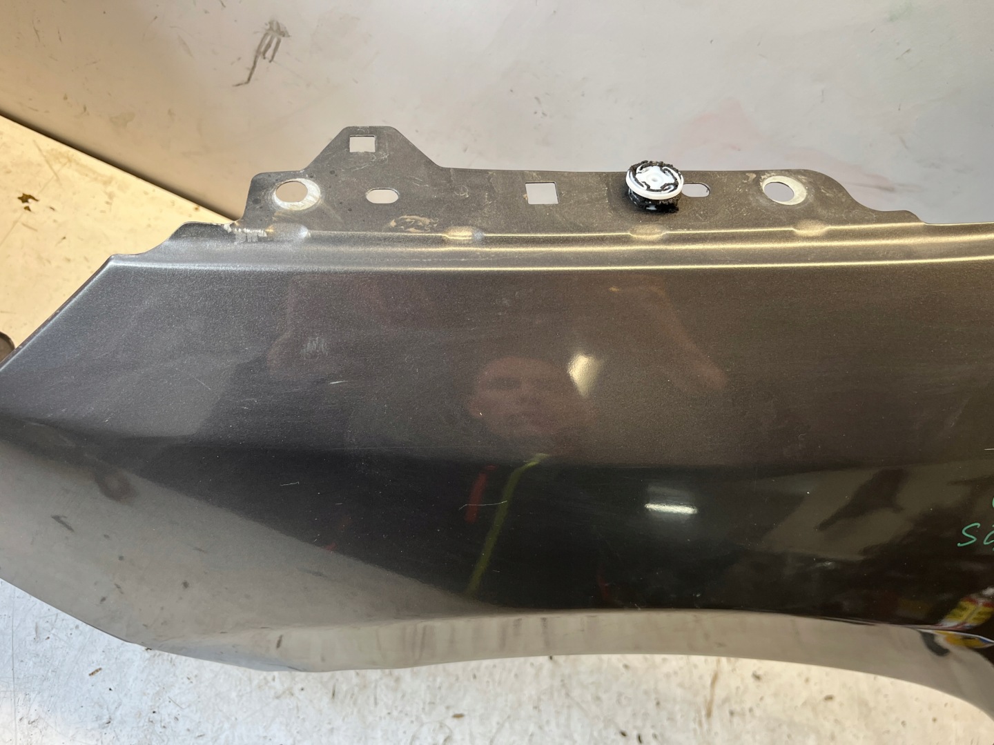 OPEL CORSA F fender left front front EVL SZPACHLOWANY MALOWANY