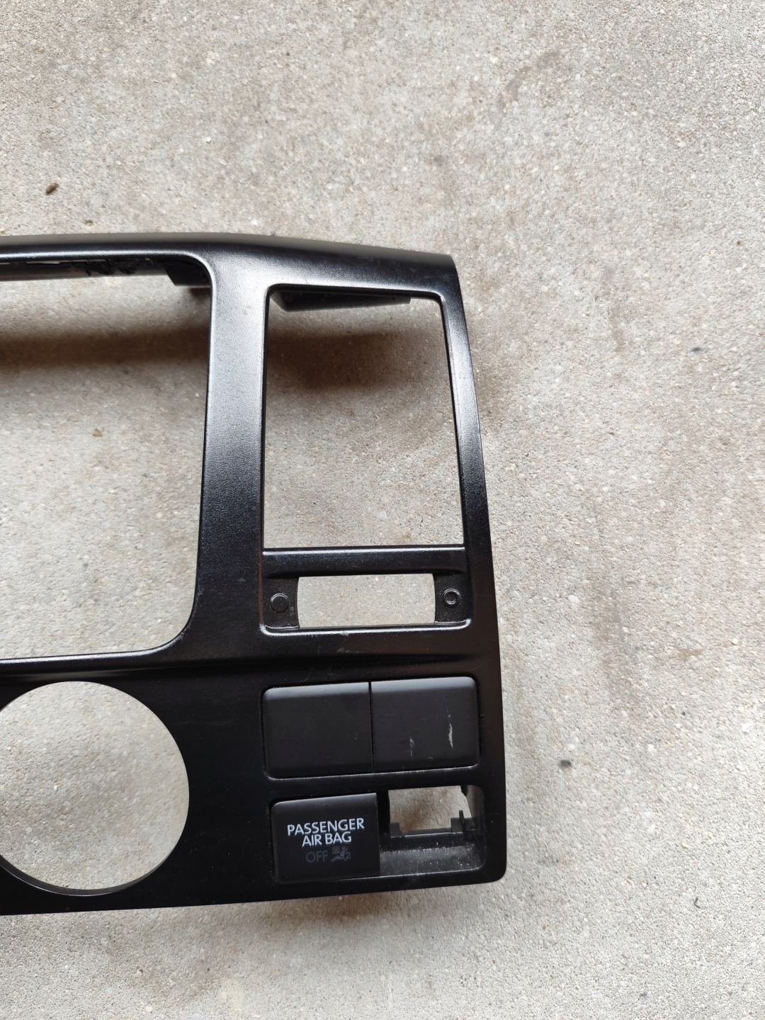 RÁM kryt panelu klimatizaci panel manuální VW T5 Lift