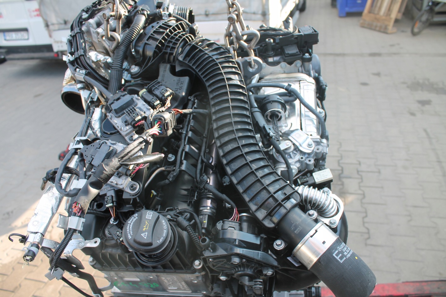 engine complete MERCEDES GLA GLB A B CLA 654920 POPRZECZNY 8TYS KM