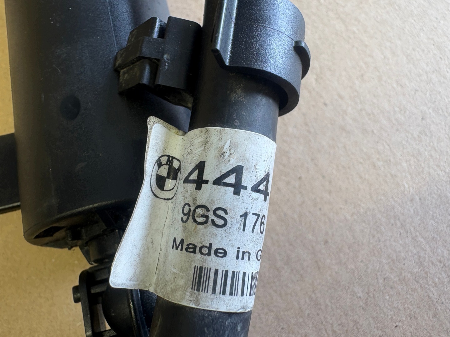 BMW E90 E91 washer lights left wiring KPL. 7179311 444841