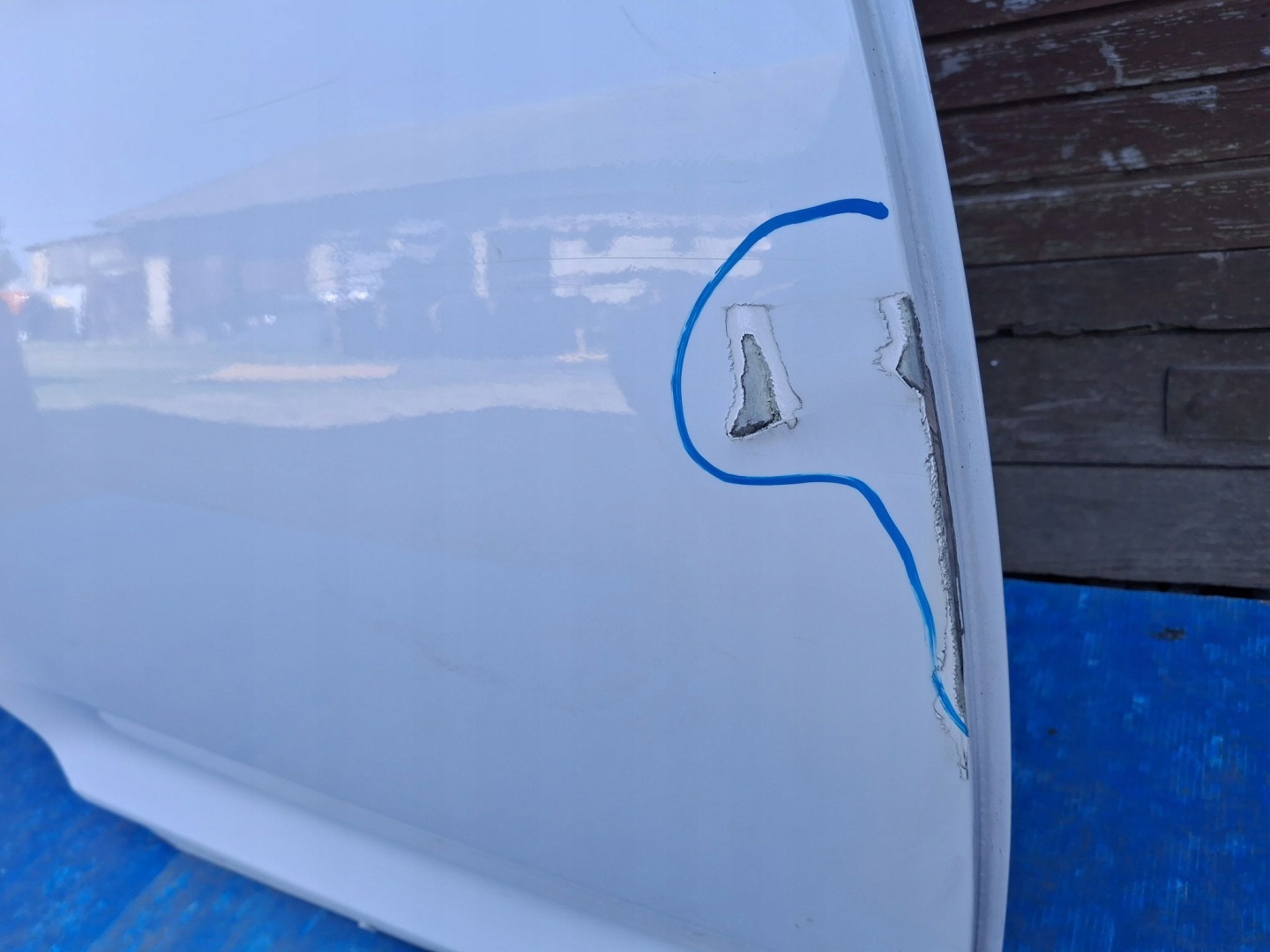 door right rear. VW PASSAT B8 KOMBI 2014R->