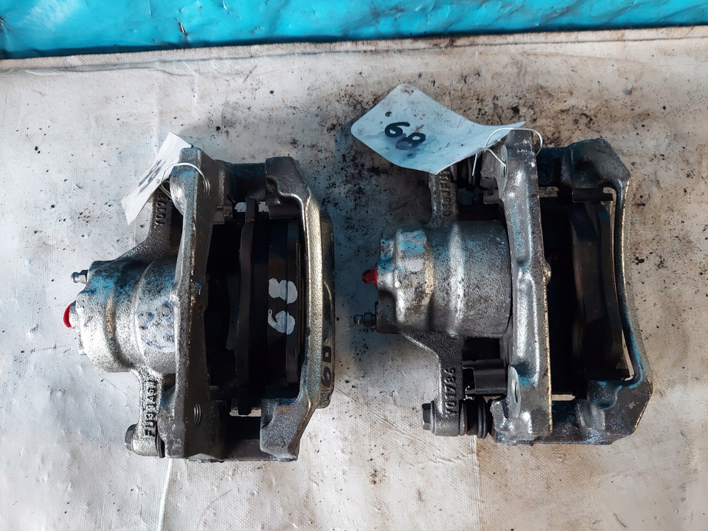 caliper CITROEN C1 2018 R 1.0 B LP and PP BOSCH 48L,R