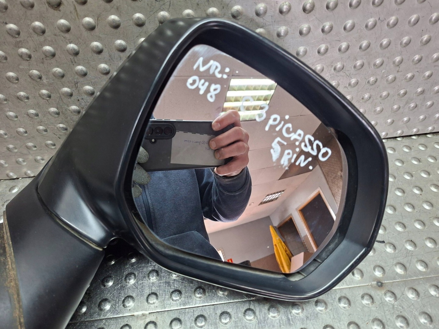 mirror exterior right 5 PIN CITROEN C3 PICASSO 2008