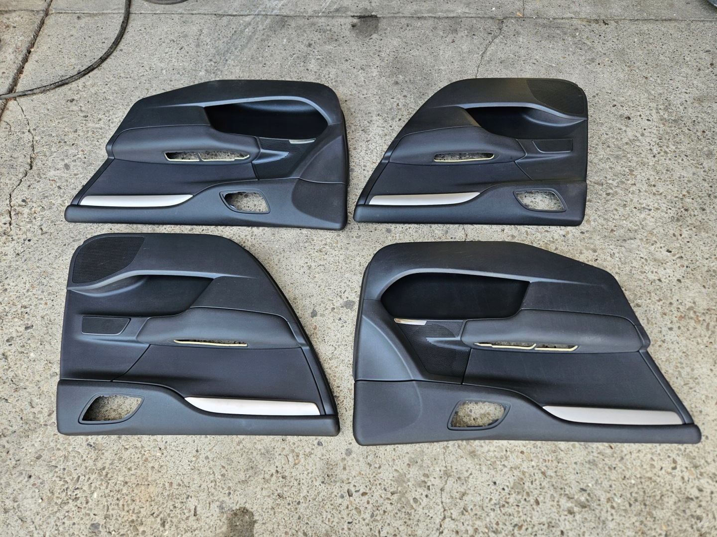 upholstery side for door CITROEN C4 B7 II 2010-2017