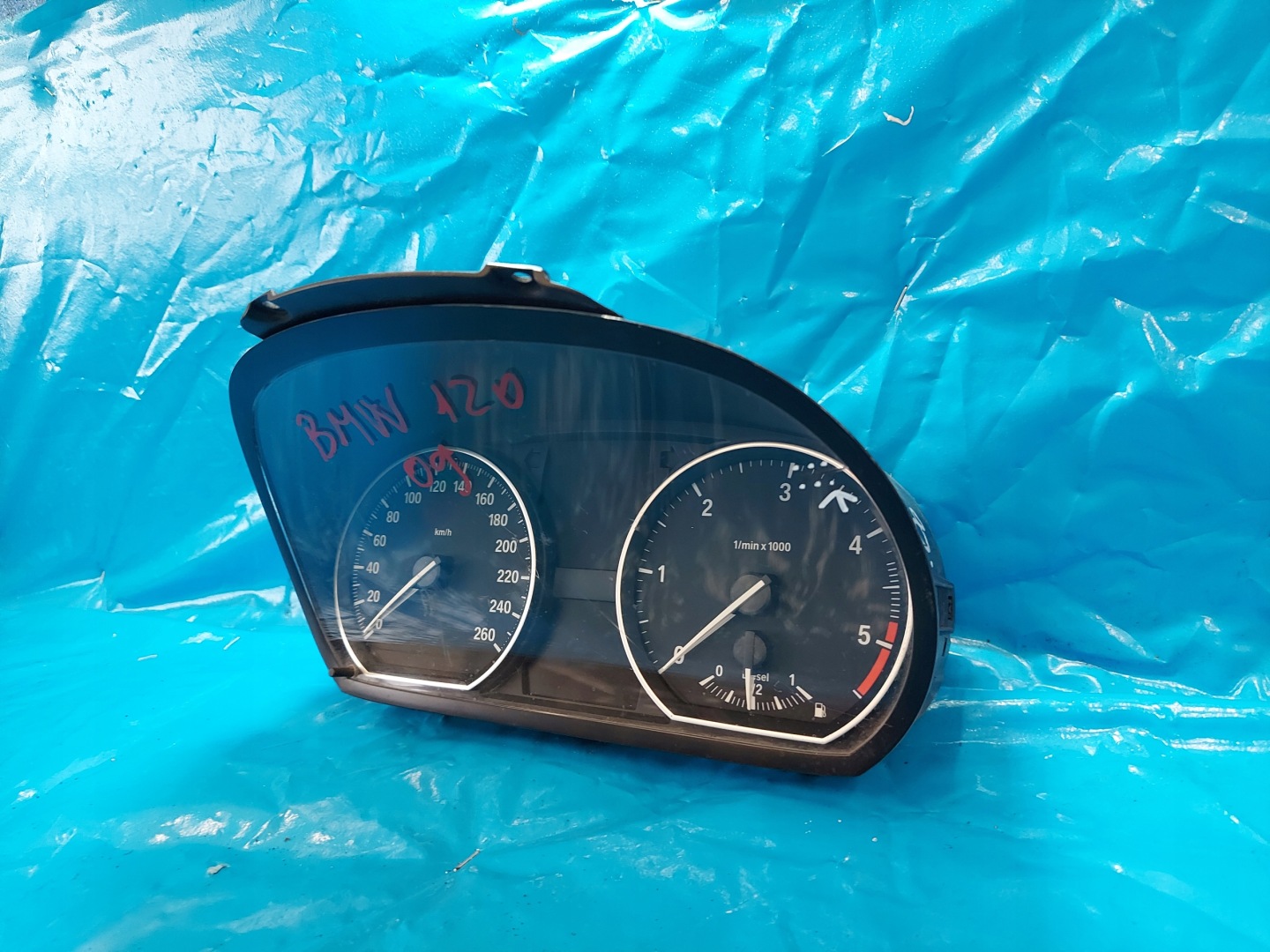 dials clock BMW E87 DIESEL 9166823-01