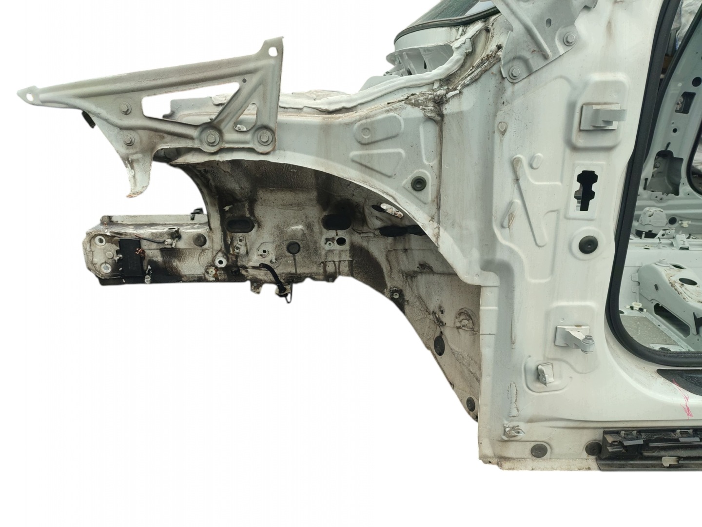 quarter left BMW X1 F48 (2015-2019) code LAKIERU ALPINWEISS III (300)