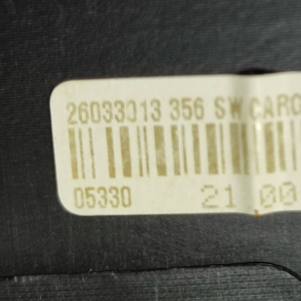 Fiat Tipo 2018 moulding dol boot