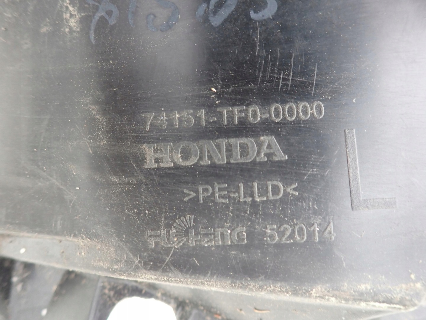 HONDA JAZZ III 3 06-11 mudguard left front front