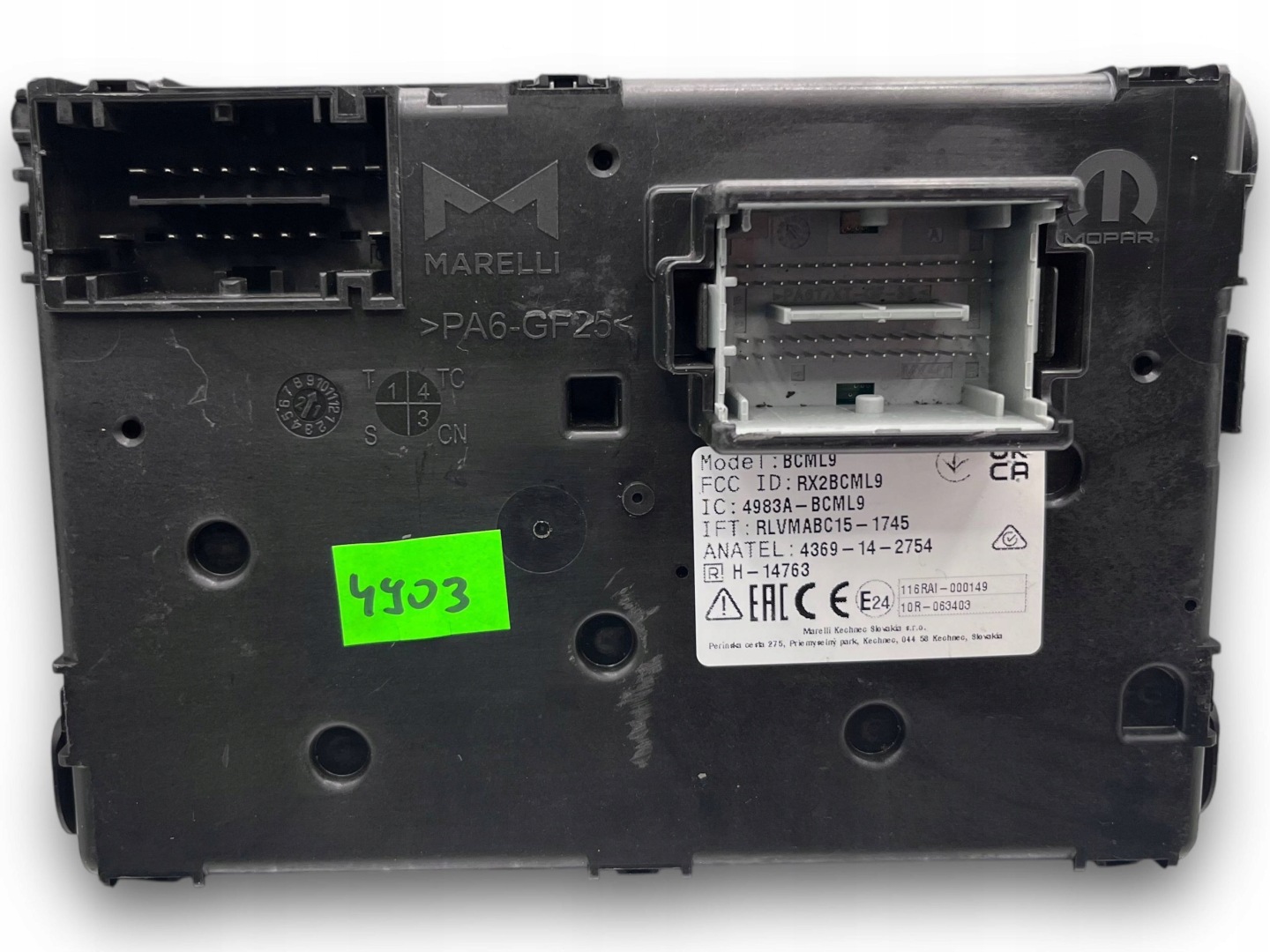 Fiat Ducato Module fusibles 503446570011