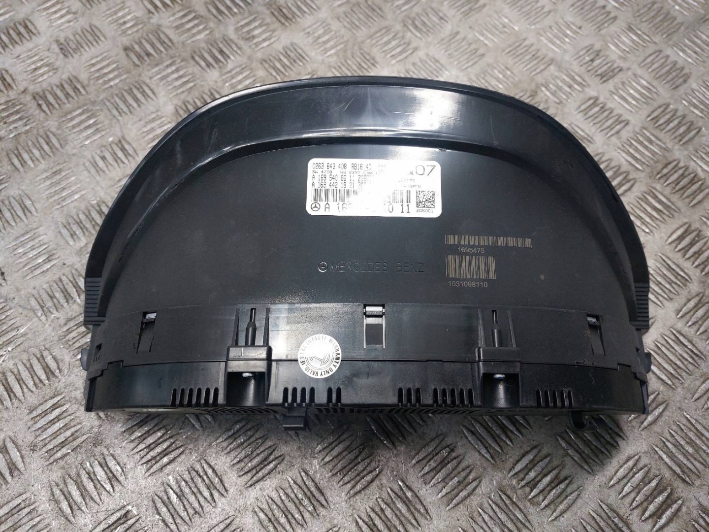 dials dials MERCEDES-BENZ W245 B180 CDI 1694401011