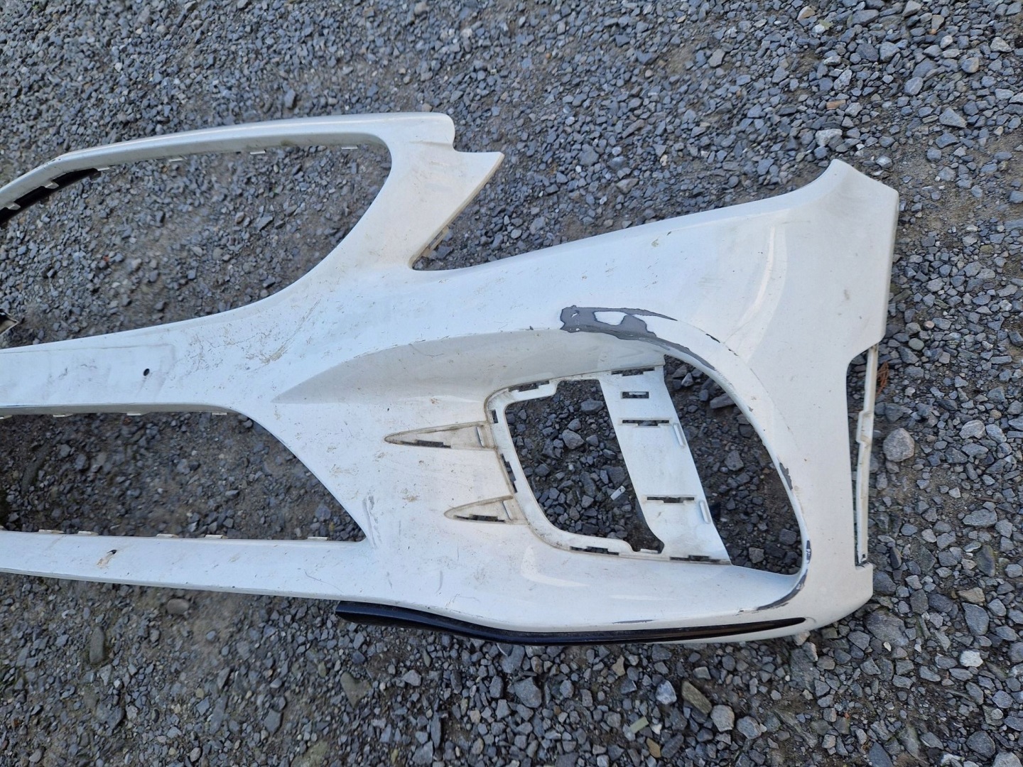 front bumper MERCEDES C-KLASA W205 AMG LIFT 2018R->