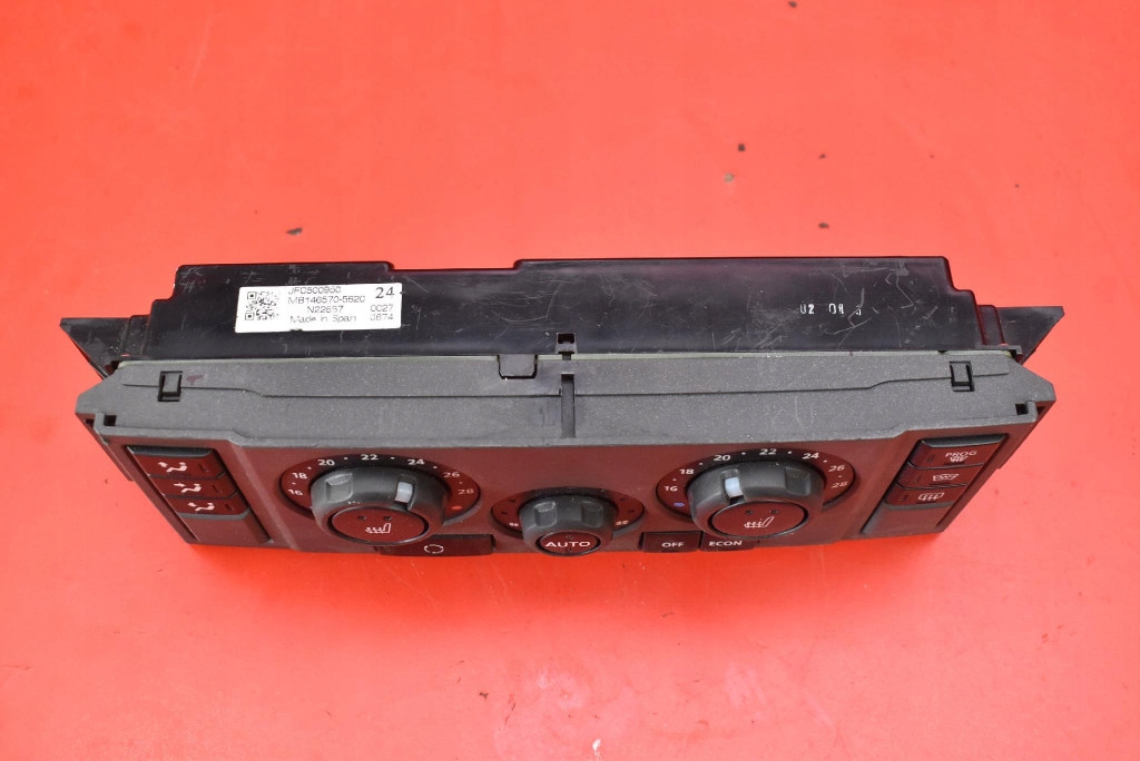 control panel air conditioning devices KLIMY JCF500950 RANGE ROVER SPORT 1 and L320 LIFT
