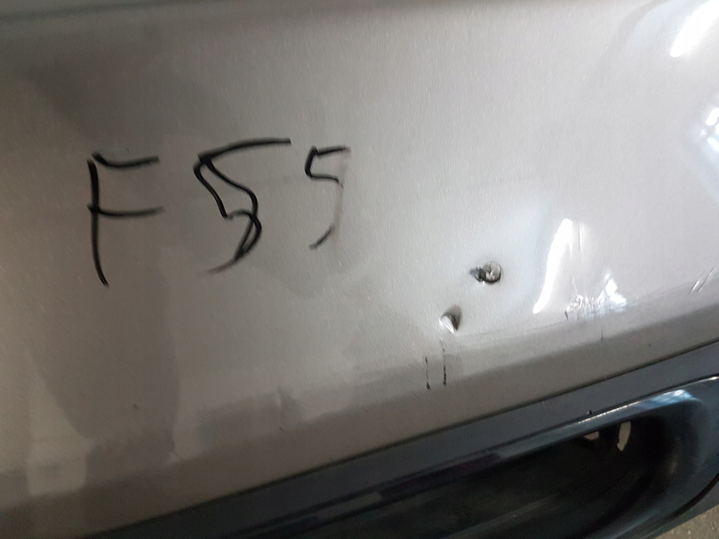 bumper rear MINI COOPER F55