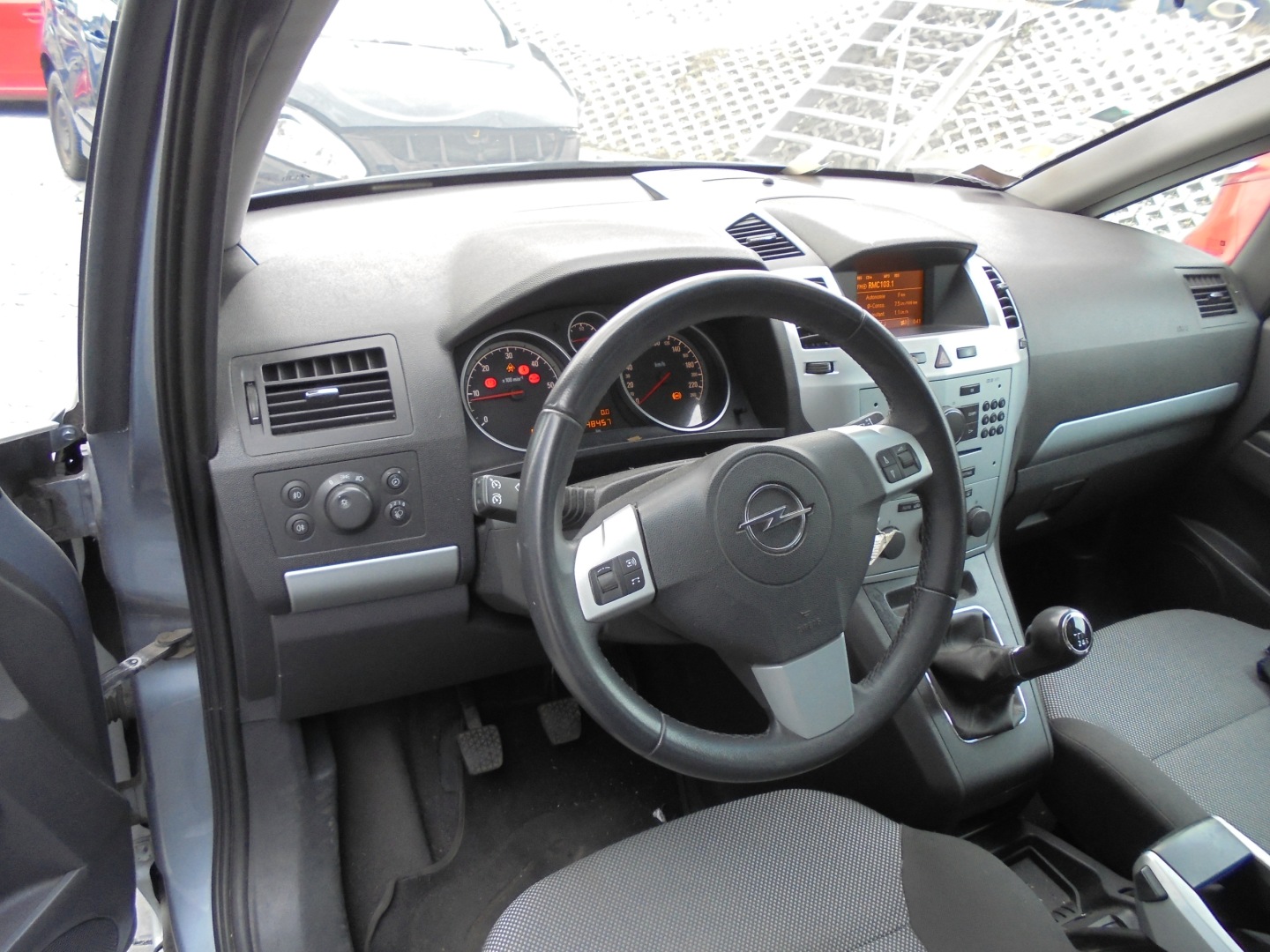 OPEL ZAFIRA B DASHBOARD PANEL AIRBAGS AIRBAG ADJUSTERS 05R