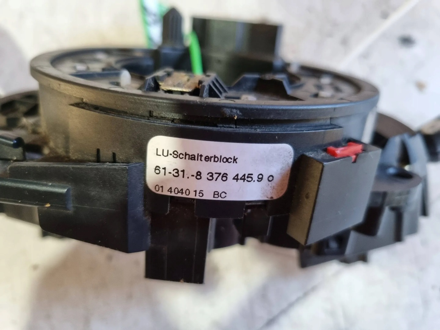 steering wheel levers and controls control ring 8376445 BMW E46 E83 E53