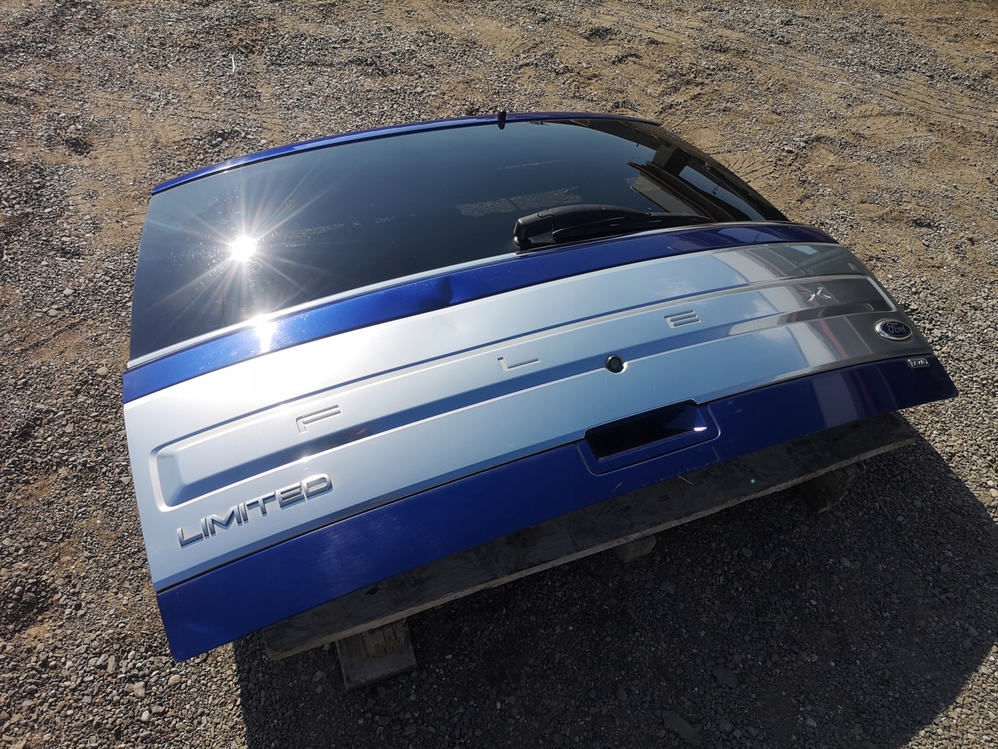 trunk door boot cap window kamera Ford FLEX