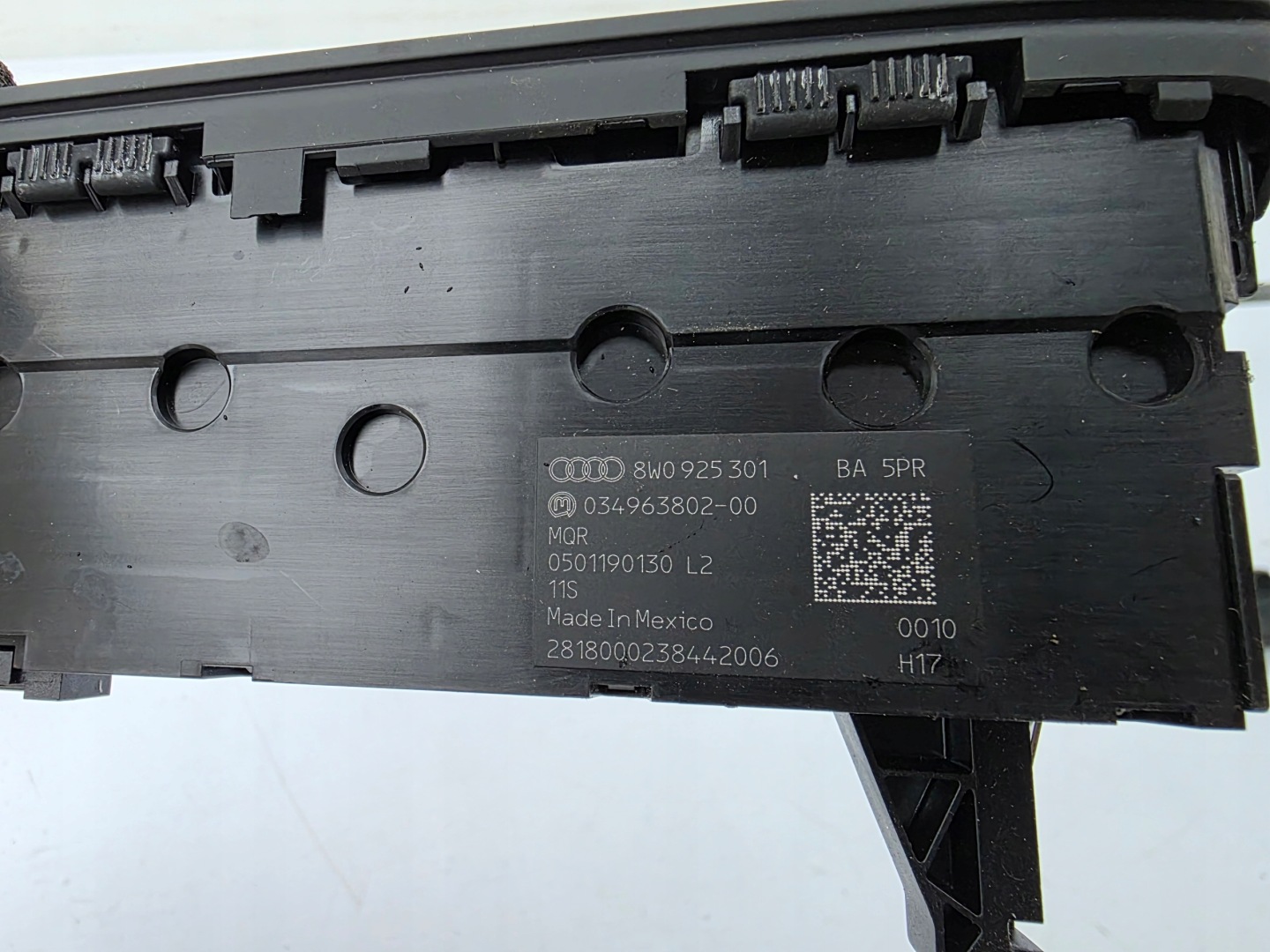 button ESP DRIVE SELECT START STOP MMI ON OFF AUDI Q5 80A FY II
