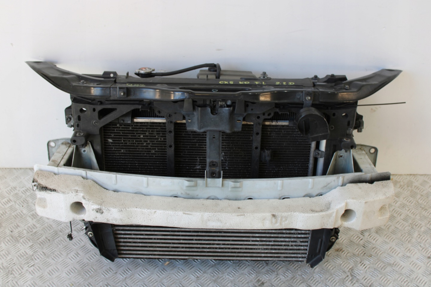 support panel for radiators front pillar fans MAZDA CX5 KD 2,2D