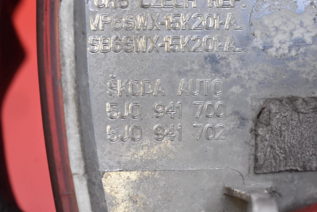 fog light right front front 5J0941700 SKODA FABIA 2 II 5J 07-10