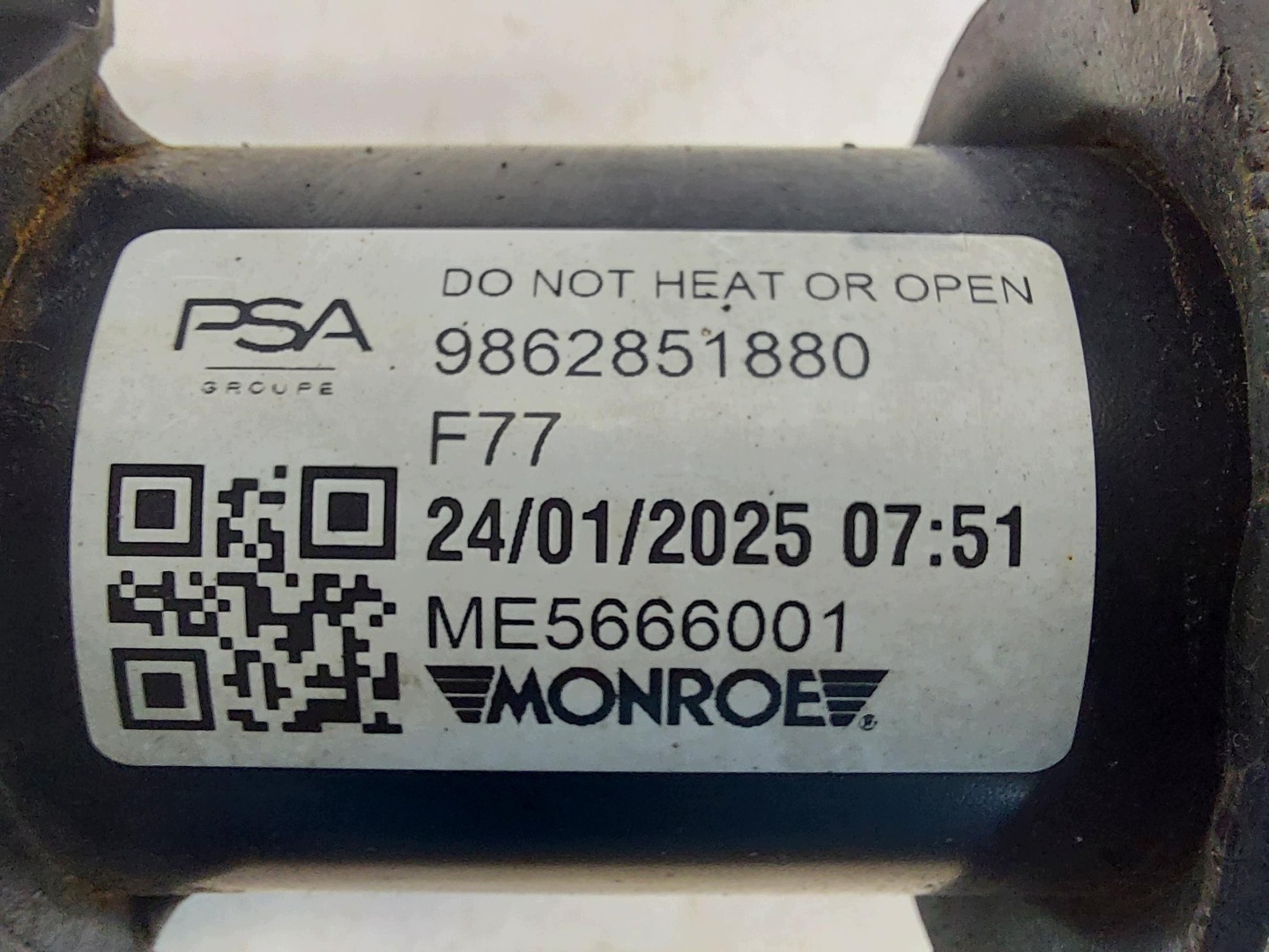 Peugeot 5008 III E5008 mcperson shock absorber right front front 9862851880