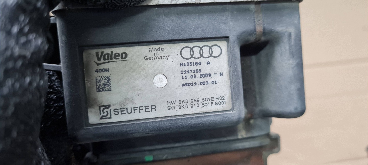 Q5 8R modulo Centralina VENTOLA 2.0 TDI 8K0959501E A4 B8 A5 8T A6 C7 4G